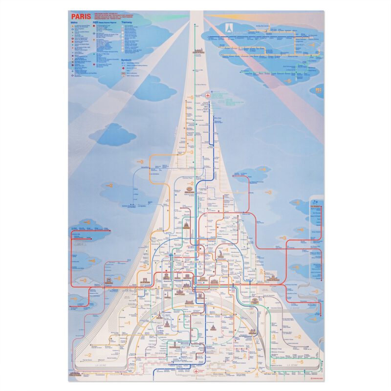 Railway Poster - Paris